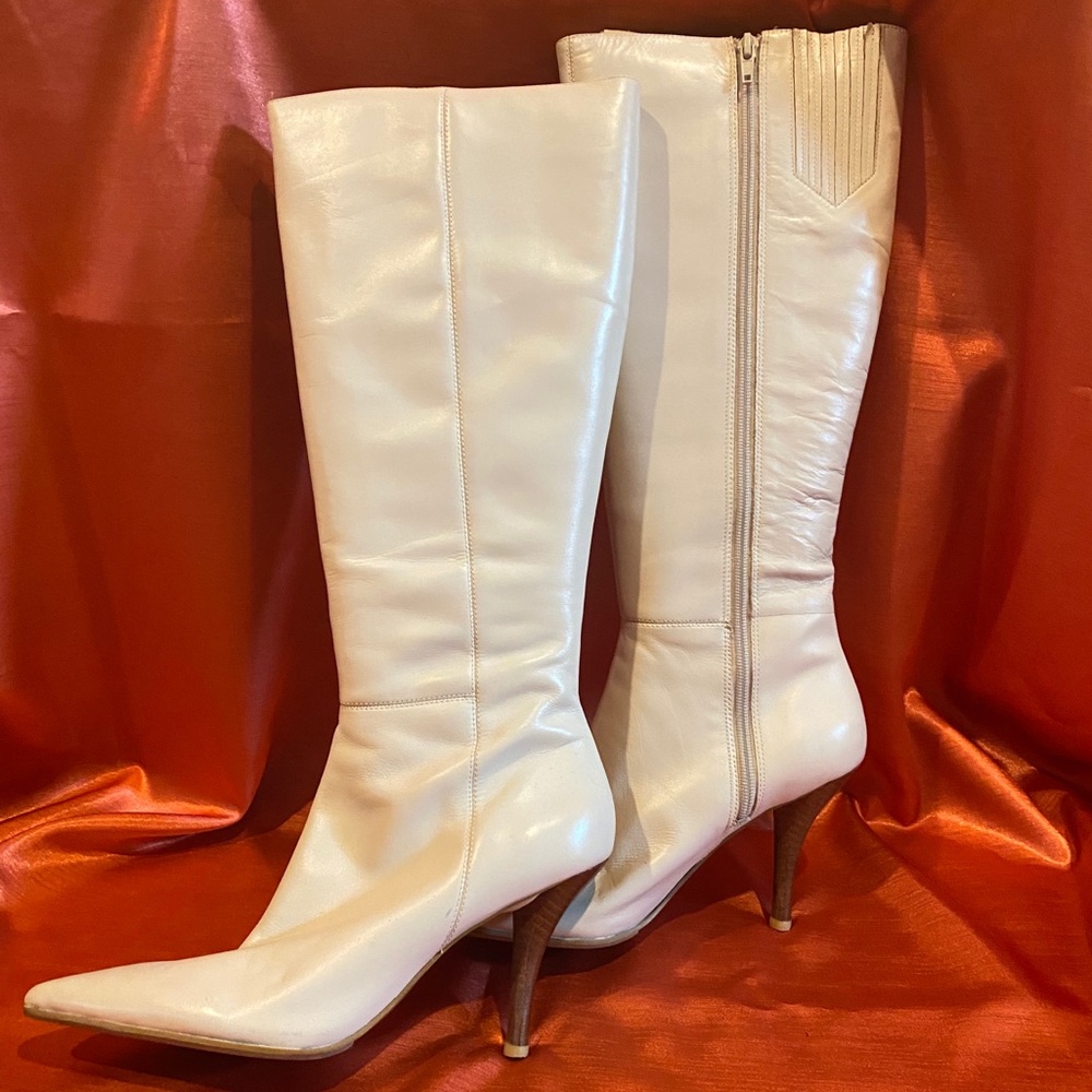 Nine West Maxim Heel Boots.